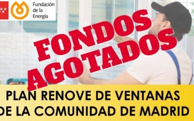 Plan Renove de Ventanas, Fondos Agotados.