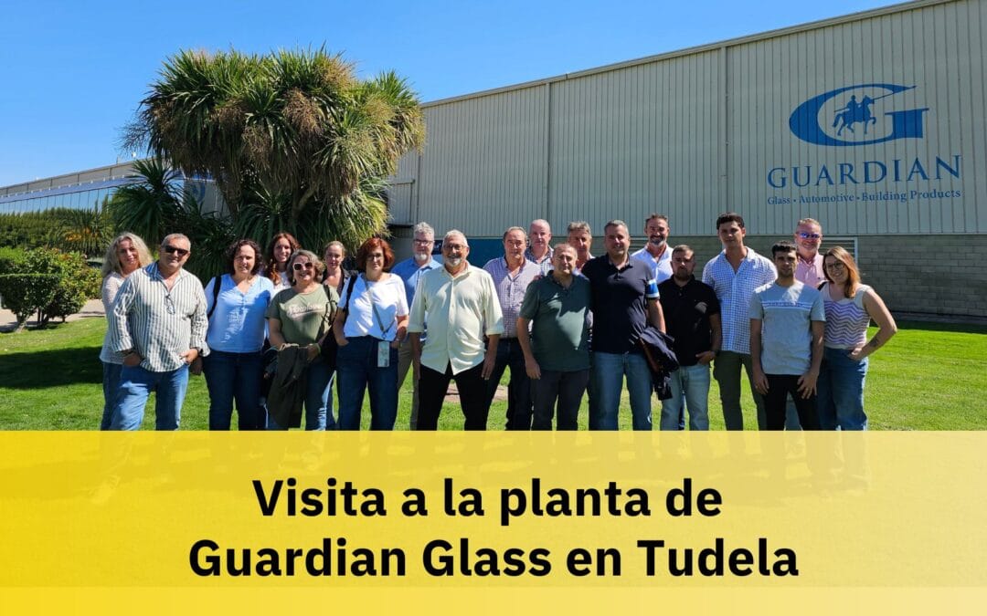 Visita a la planta de Guardian Glass en Tudela